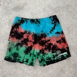 TALENTLESS Vibrant Tie-Dye Shorts